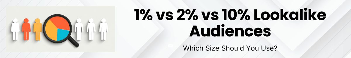 1% vs 2% vs 10% Lookalike Audiences
