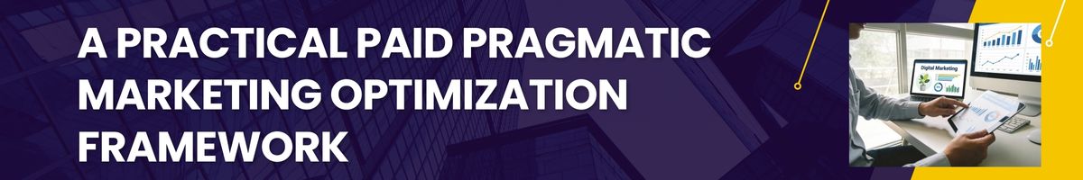 A Practical Paid Pragmatic Marketing Optimization Framework