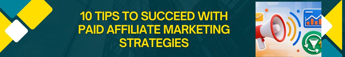 10 Tips to Succeed with Paid Affiliate Marketing Strategies