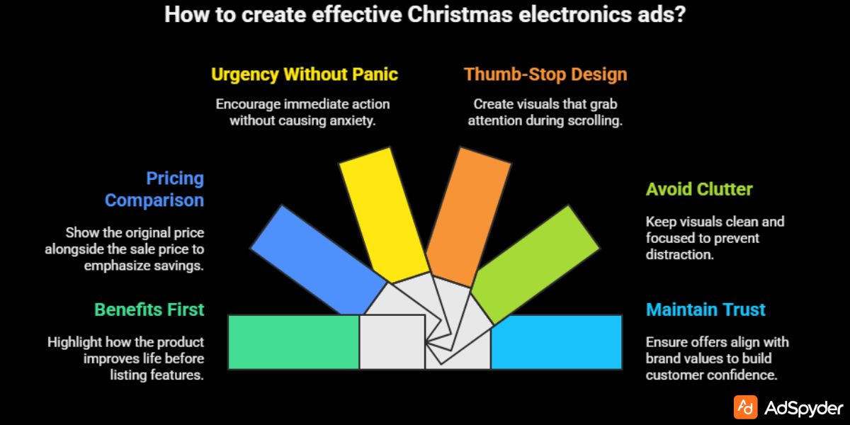 Creative & Copywriting Best Practices for Christmas Electronics Ads