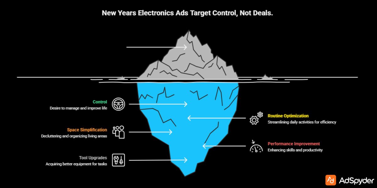 New Years Electronics Ads Aren't About Deals — It’s About Direction