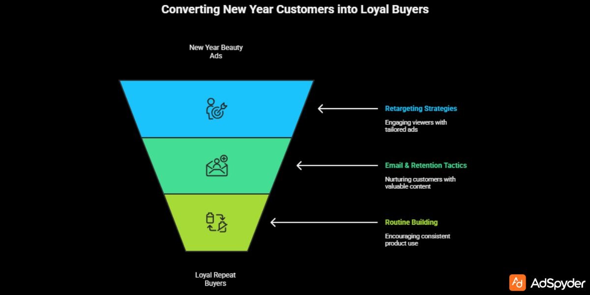 Post-Launch Strategy for New Year Beauty Ads — Retargeting, Retention & Follow-Ups