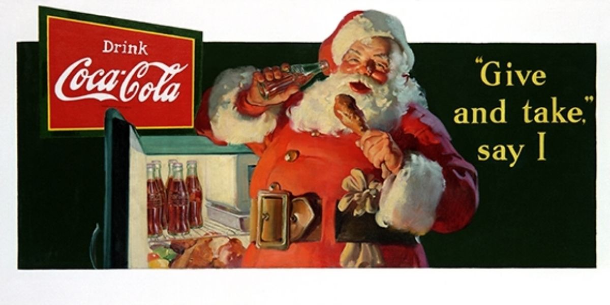 Sundblom's Santa paintings - Coca-Cola Christmas Ads