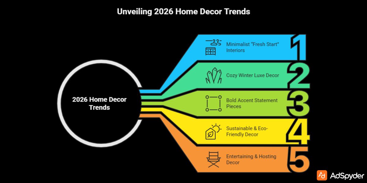 Top New Year Home Decor Trends for 2026 (With Advertising Angles)