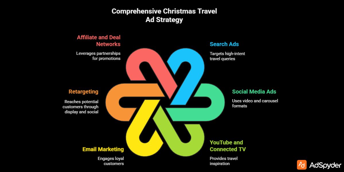 Top Performing Channels for Christmas Travel Ads