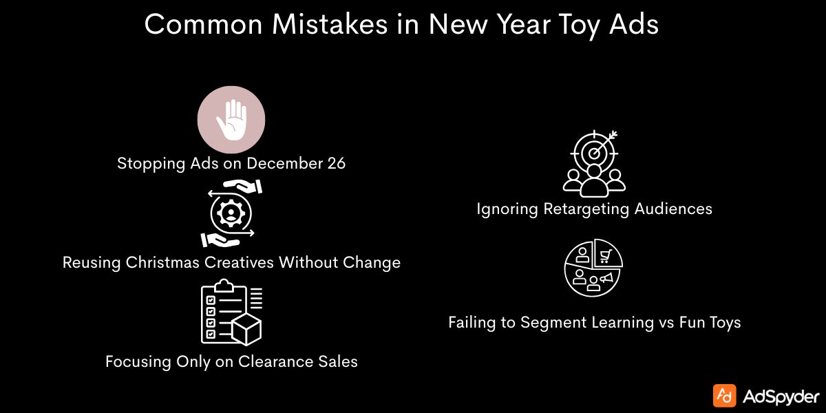 Common Mistakes in New Year Toy Ads