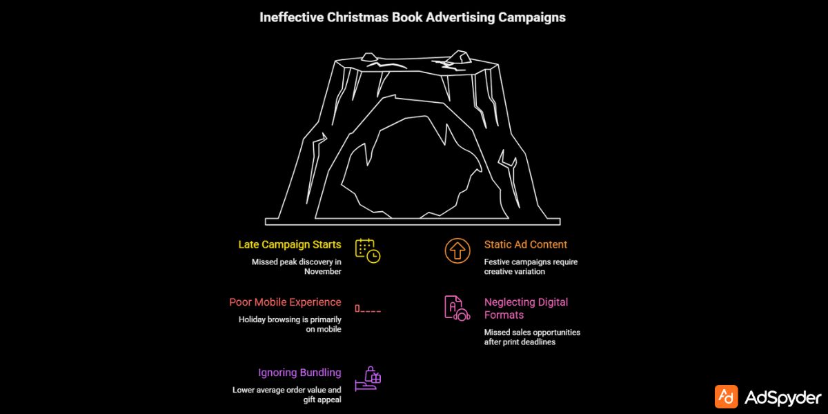 Common Mistakes to Avoid in Christmas Book Ads