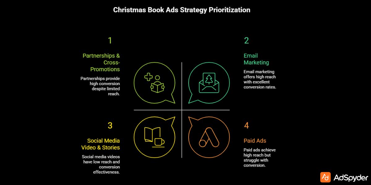 Multi-Channel Christmas Book Ads Strategy to Maximize Sales