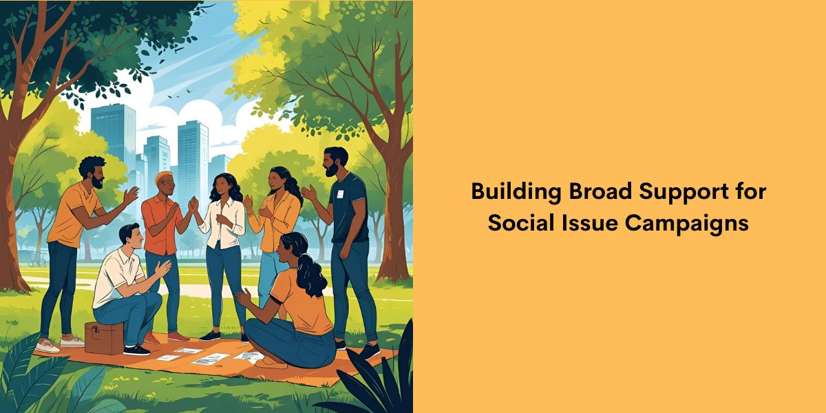 Building Broad Support for Social Issue Campaigns