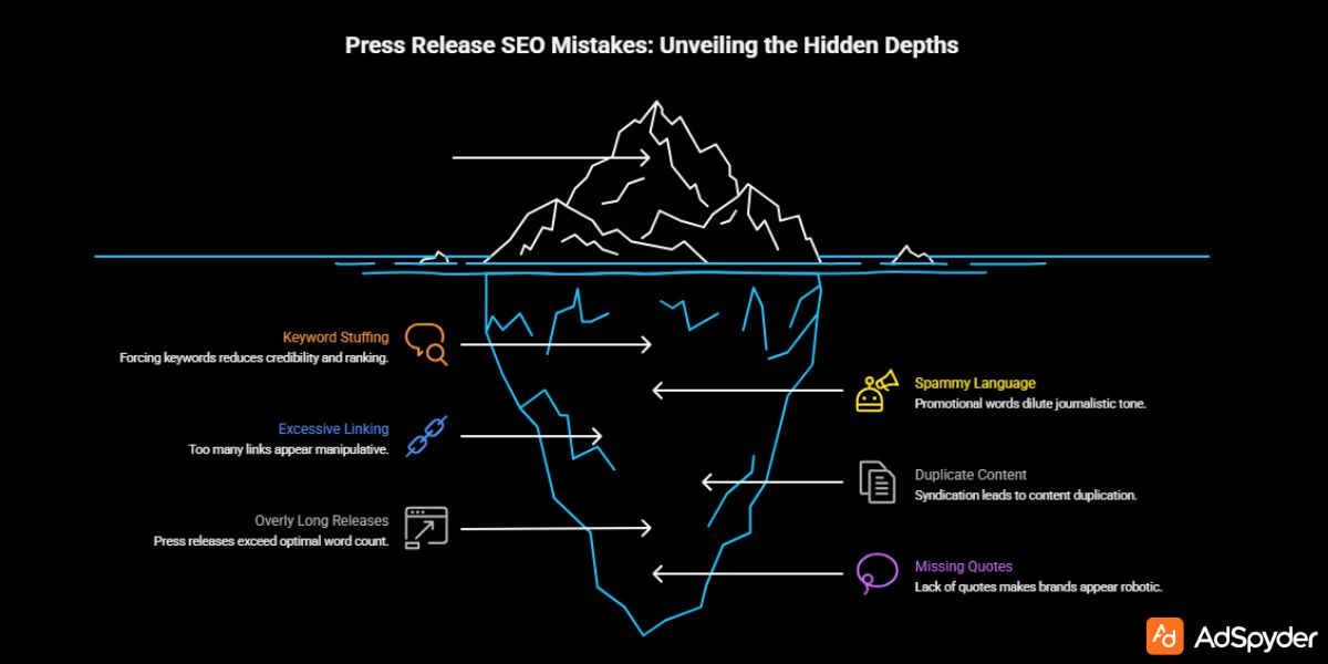 Common Mistakes to Avoid in Press Release for SEO