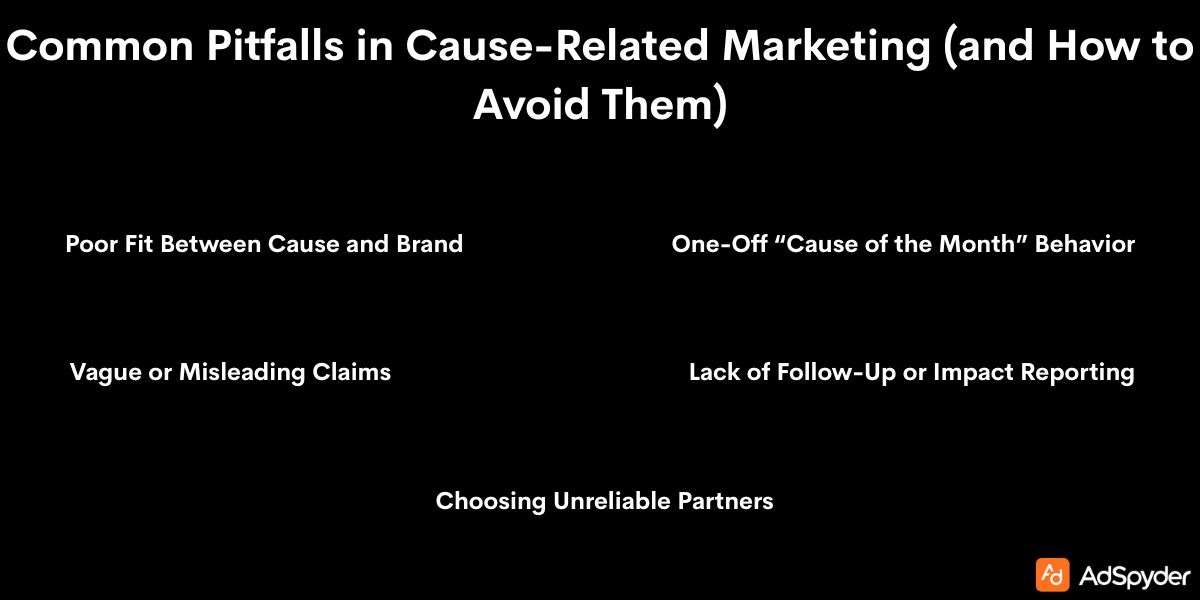 Common Pitfalls in Cause-Related Marketing (and How to Avoid Them)