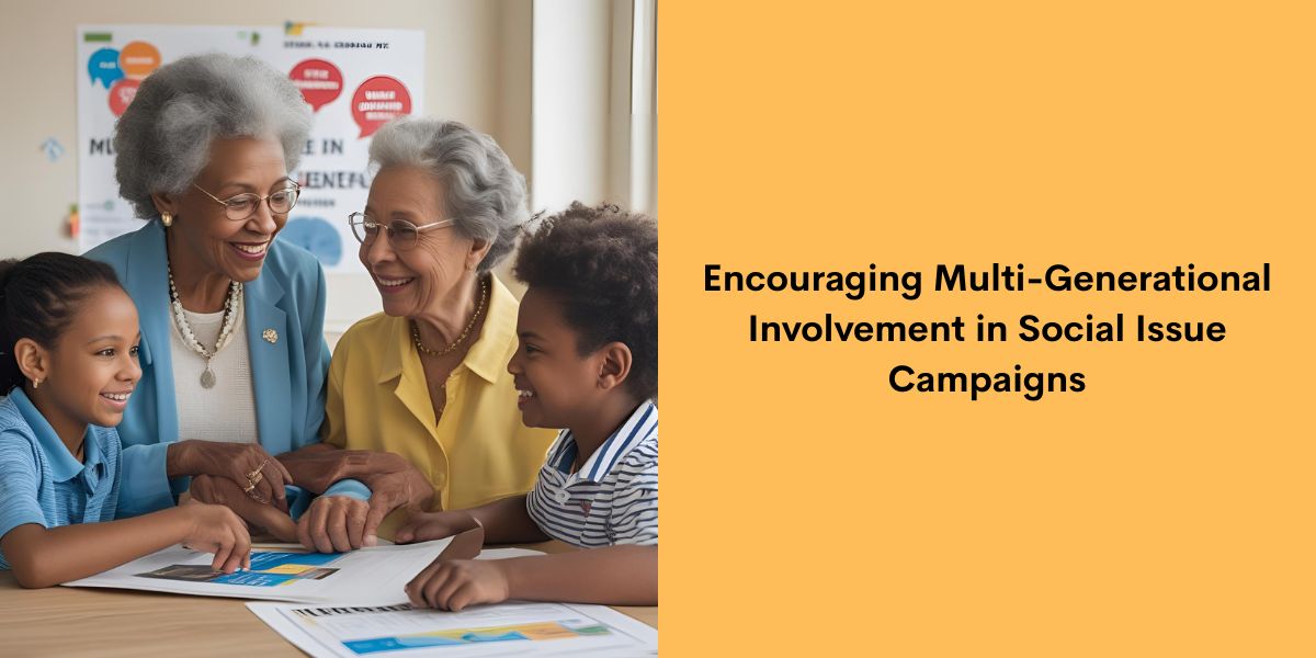 Encouraging Multi-Generational Involvement in Social Issue Campaigns