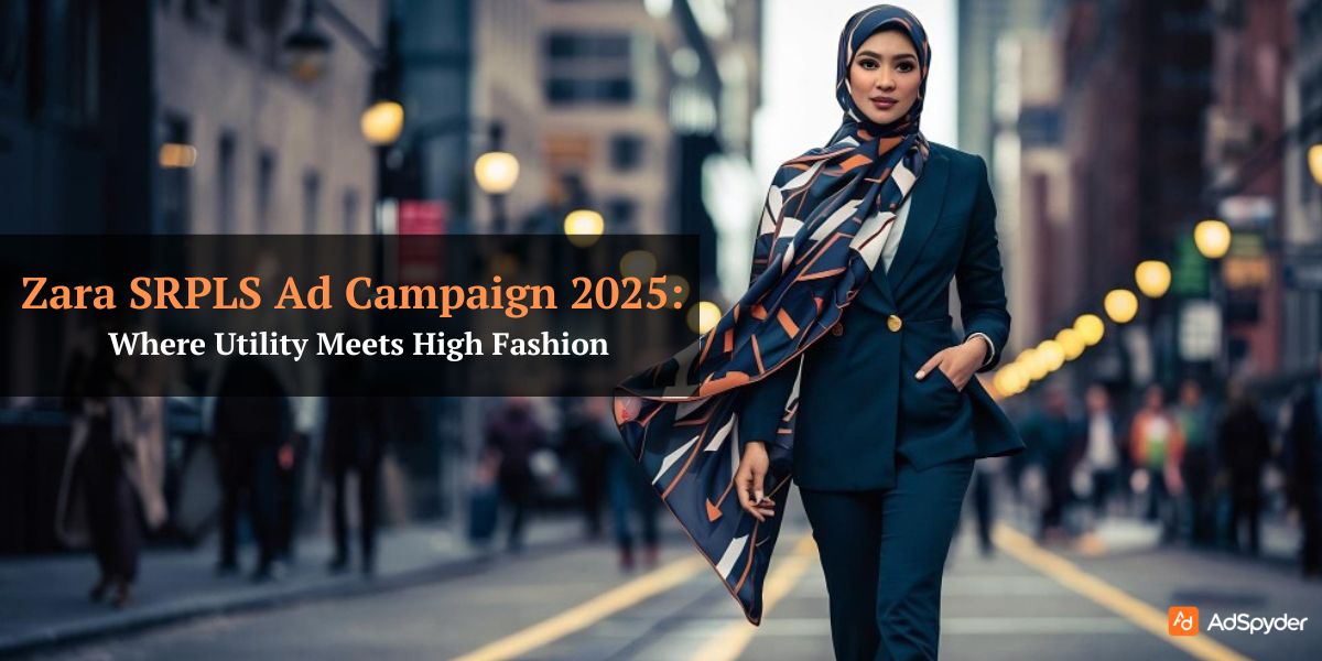 Zara SRPLS Ad Campaign 2025: Where Utility Meets High Fashion