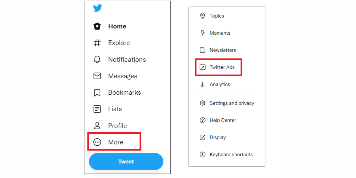 Accessing Twitter Ads Manager