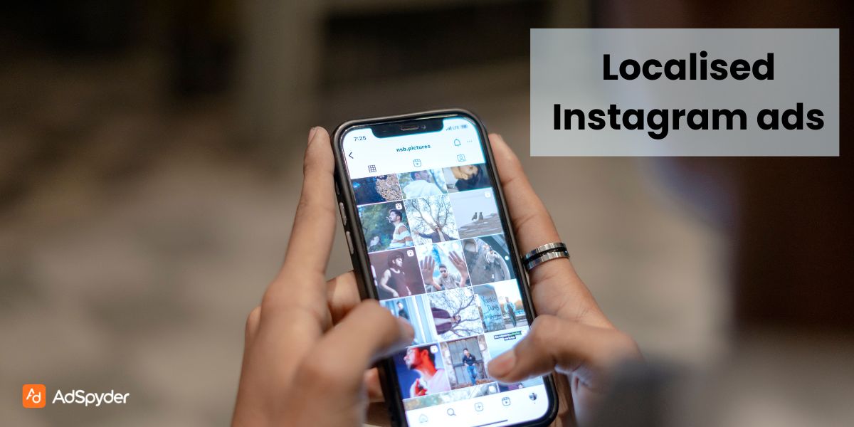 localised Instagram ads