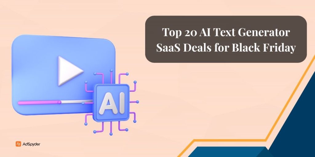AI Text Generator SaaS Deals