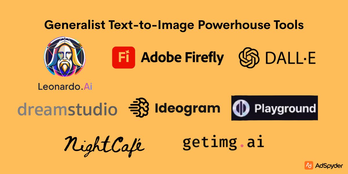 Generalist Text-to-Image Powerhouse Tools for Black Friday