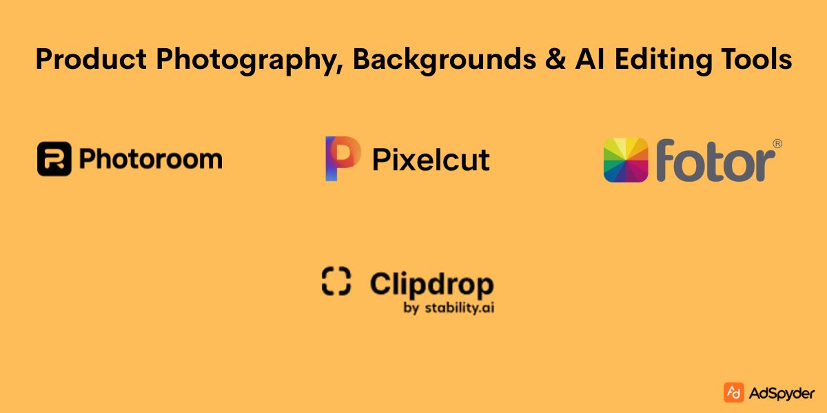 Product Photography, Backgrounds & AI Editing Tools for Black Friday