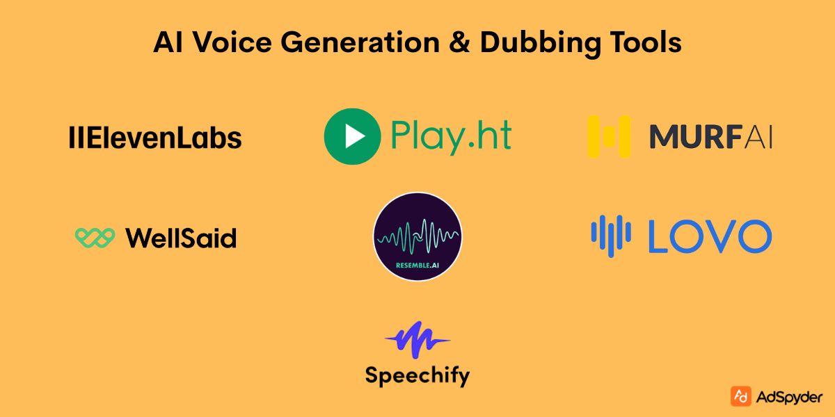 AI Voice Generation & Dubbing Tools for Black Friday Sale