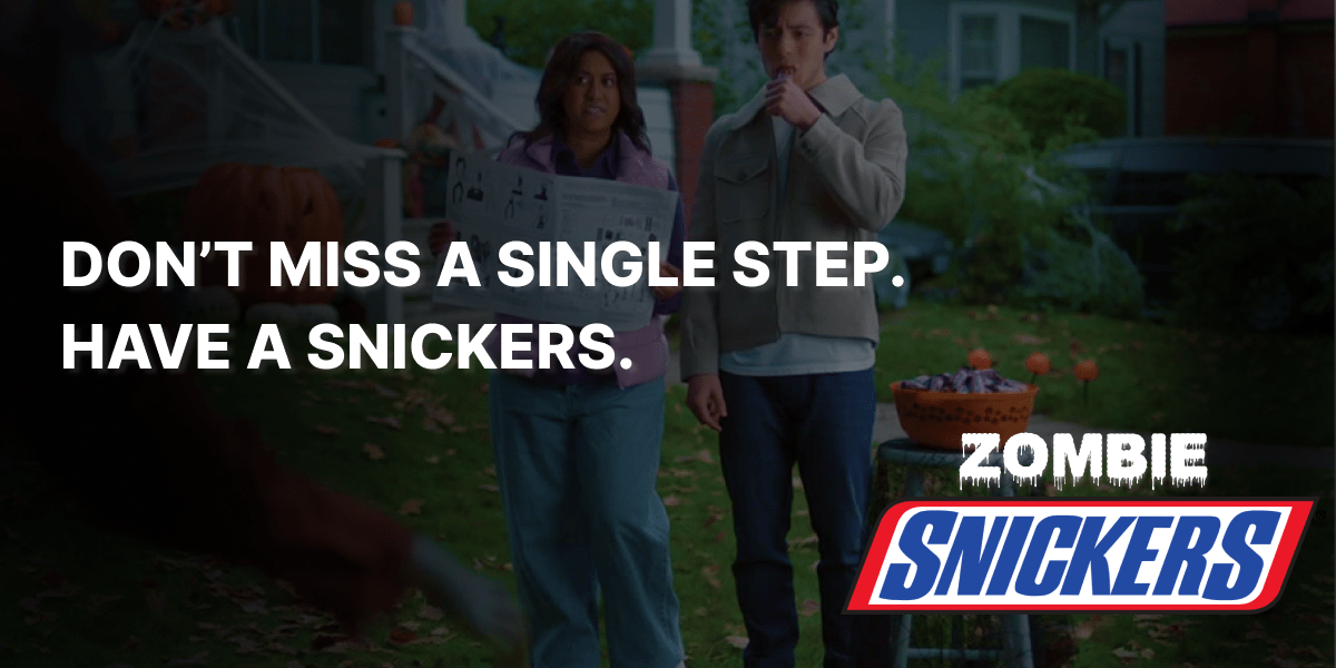 Snickers — “Zombie”