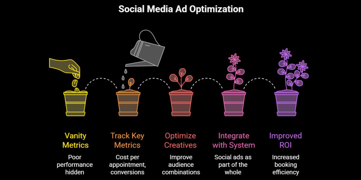 Measuring ROI in Social Media Ads for Spa