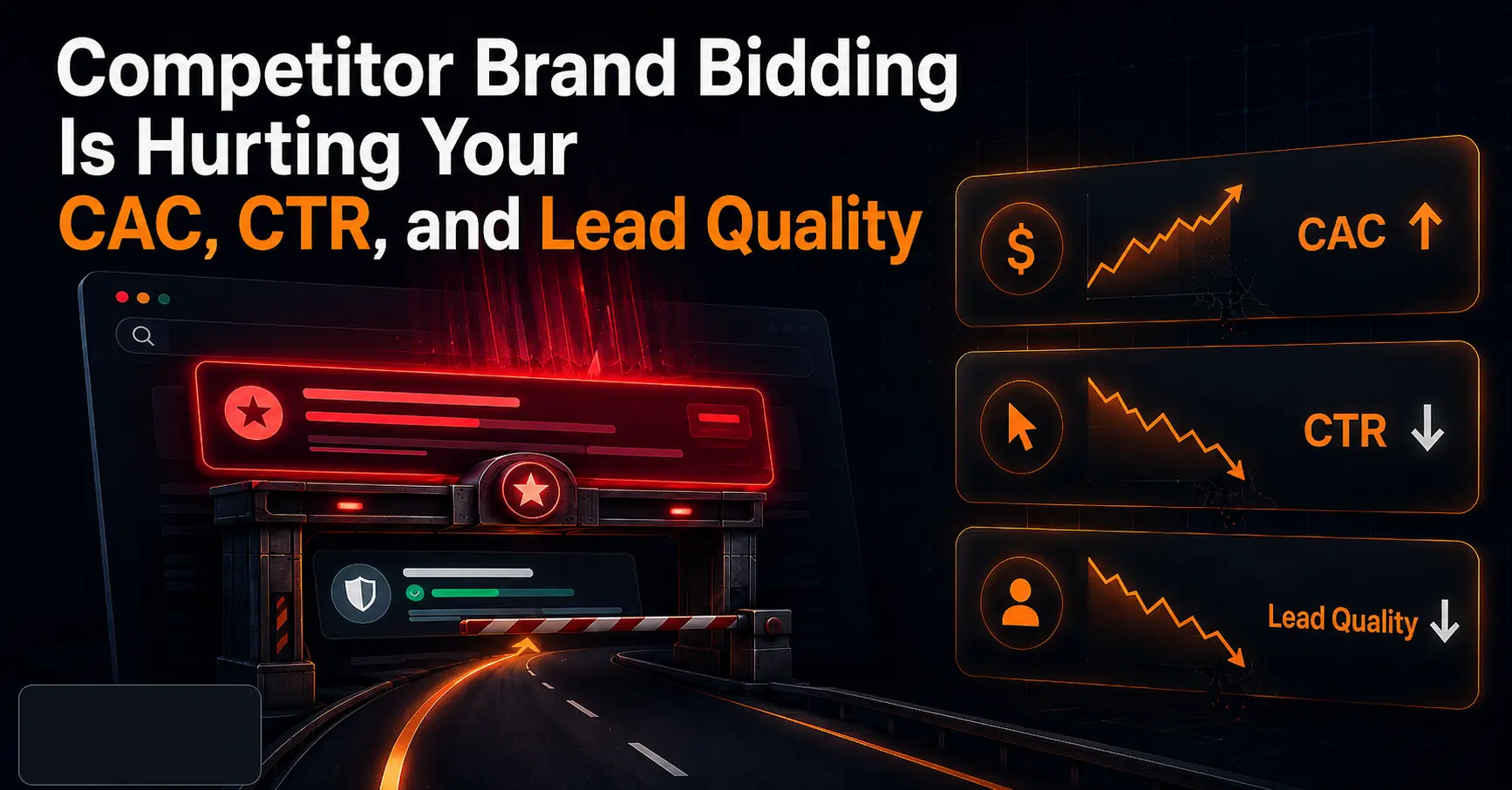 Competitor Brand Bidding Is Hurting Your CAC, CTR, and Lead Quality
