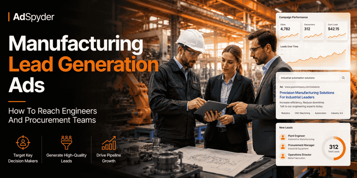 Manufacturing Lead Generation Ads