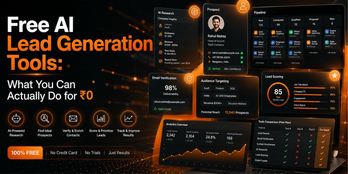 Free ai lead generation tools