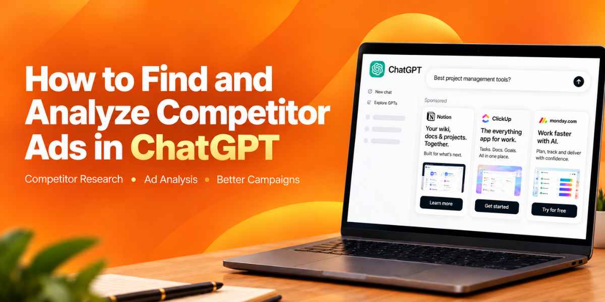 How to Find and Analyze Competitor Ads in ChatGPT