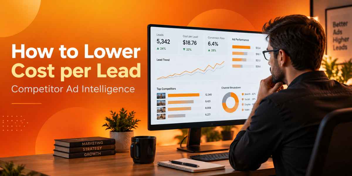 How to Lower Cost per Lead with Competitor Ad Intelligence