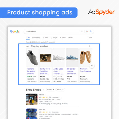 product shopping ads