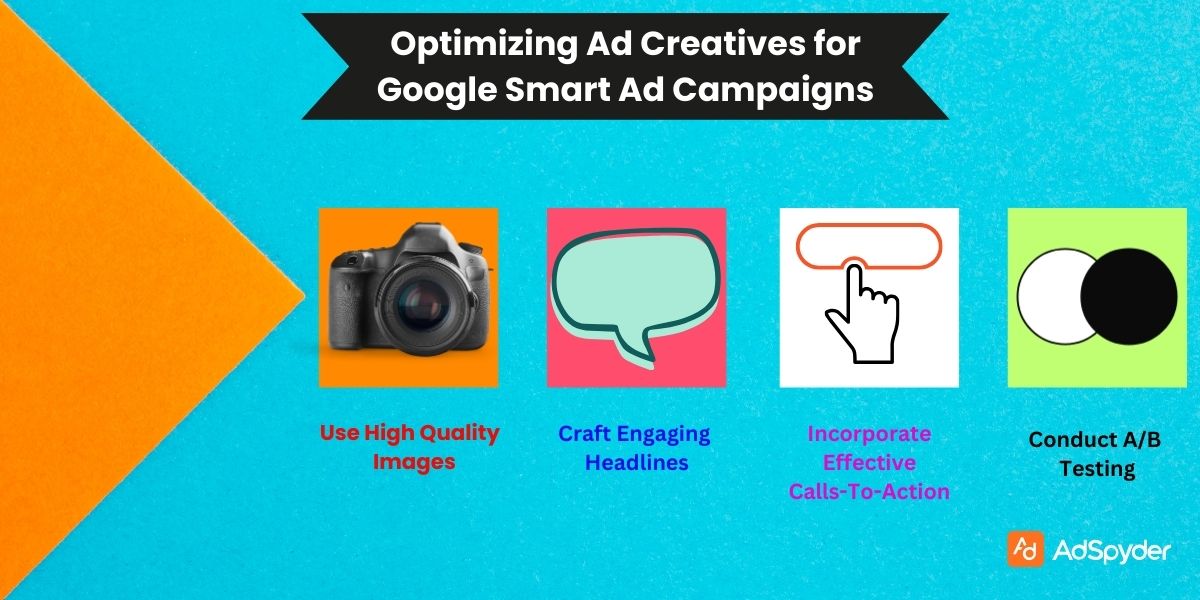 optimizing ad creatives for Google Smart Ad Campaigns 