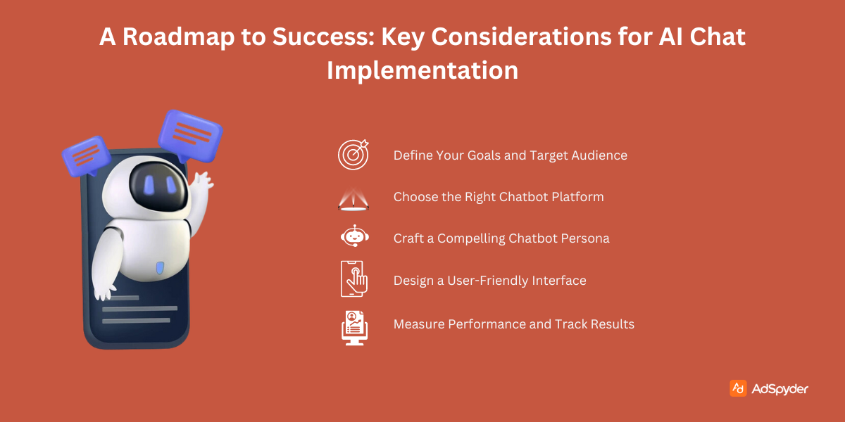 A Roadmap to Success: Key Considerations for Implementing AI Chat Online