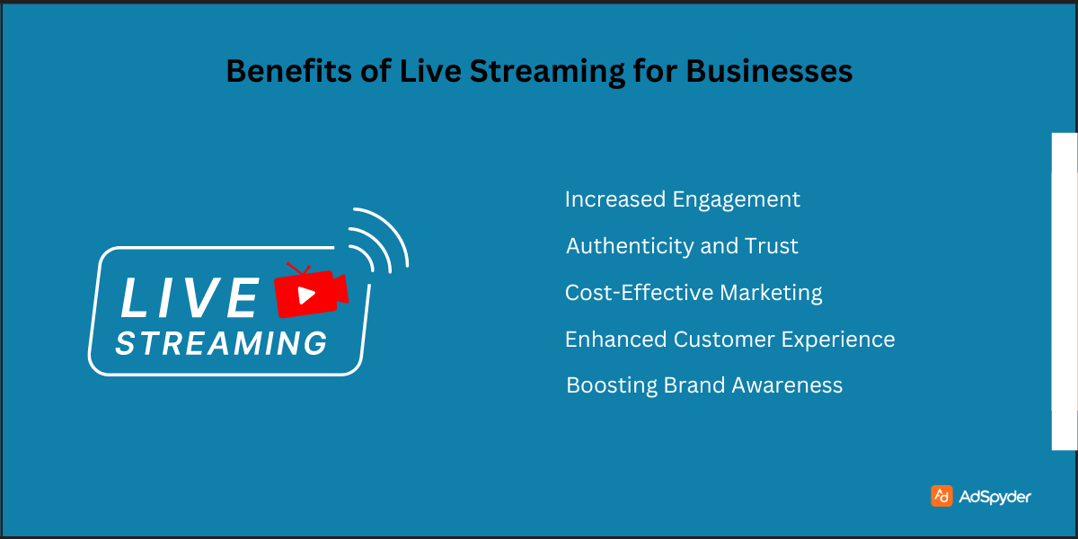 Benefits of Live Stream Marketing for Businesses