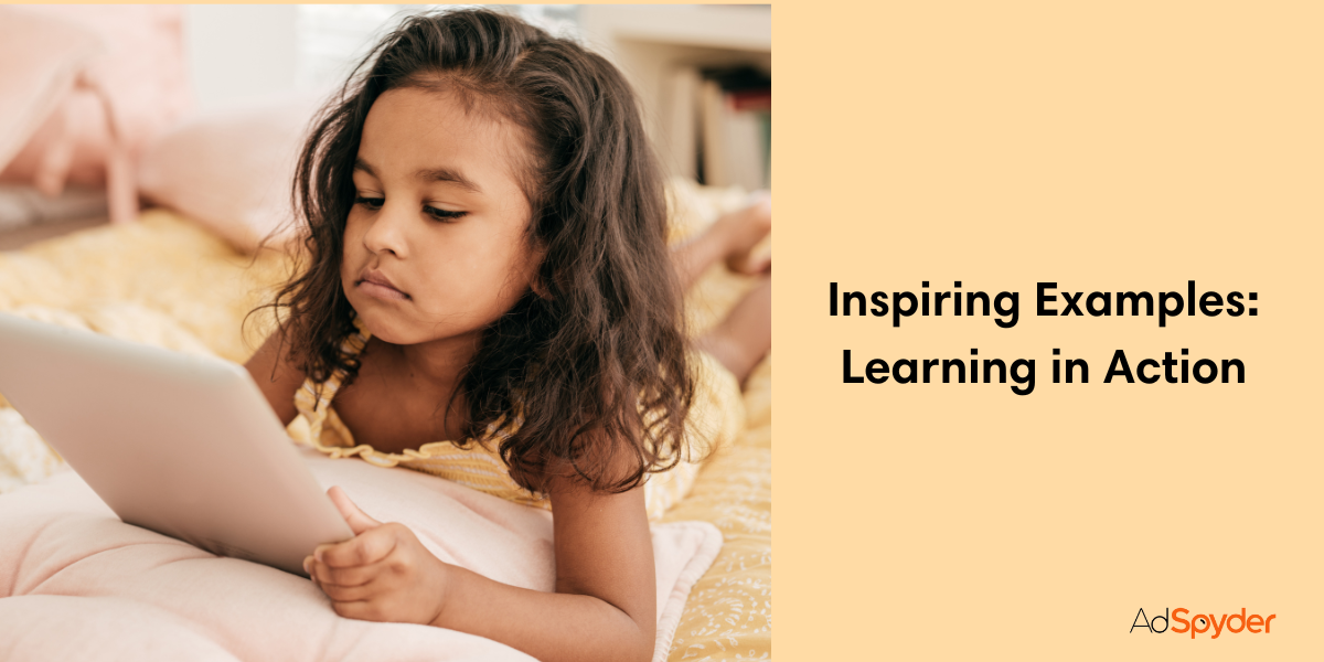 Inspiring Examples: Learning in Action-Video Marketing for Educational Content