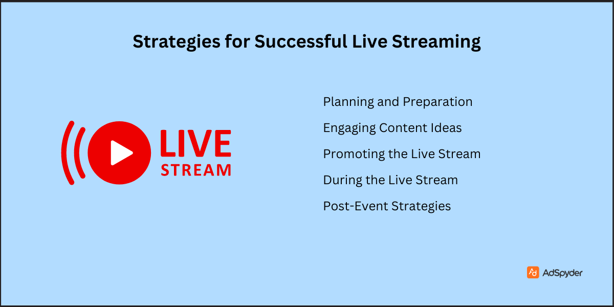 Strategies for Successful Live-Stream Marketing