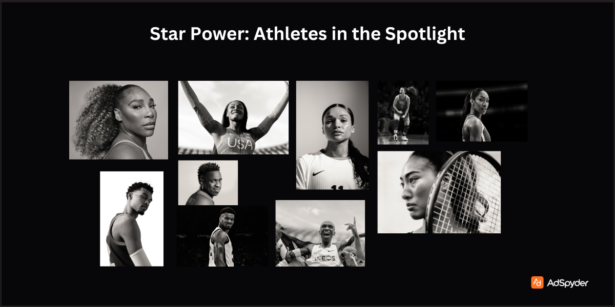 Star Power: Athletes in the Spotlight-Nike 2024 Olympics Ad Campaign