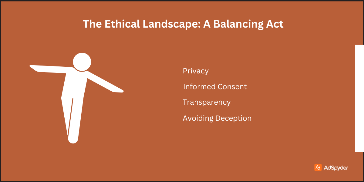 The Ethical Landscape: A Balancing Act