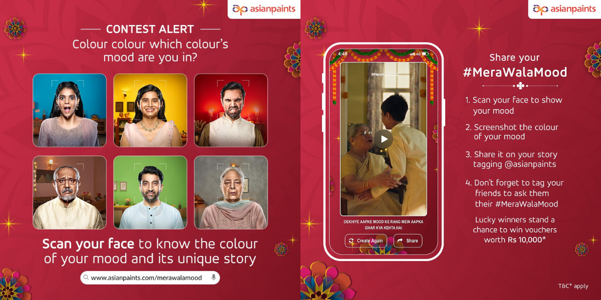 asian paints mera wala mood diwali ad