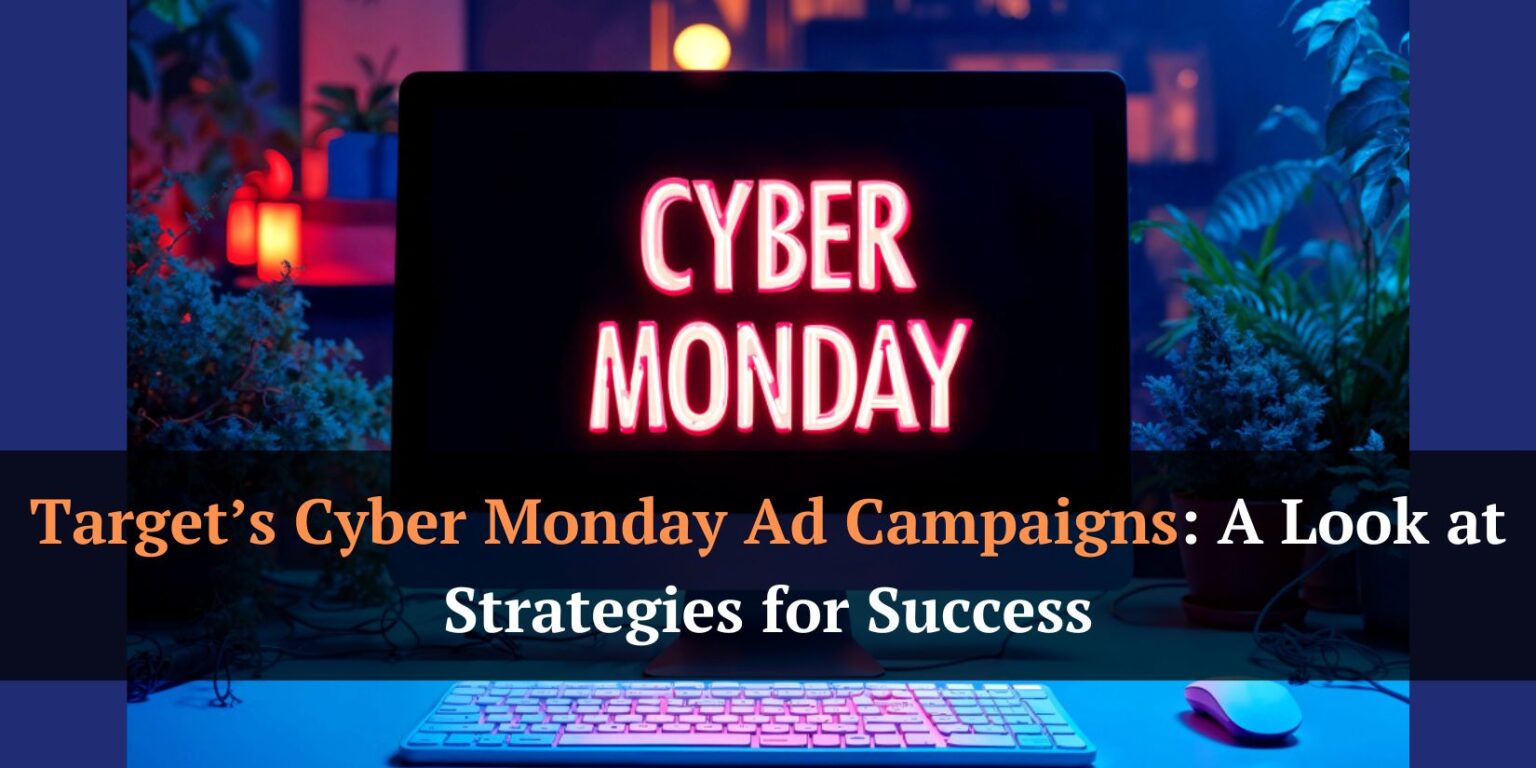 Target's Cyber Monday Ads Importance & Creative Elements